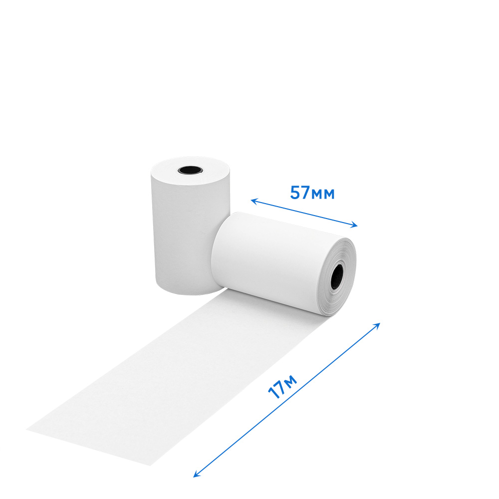 Стрічка касова Tama 57 мм x 17 м (ширина: 57 мм, довжина: 17 м)